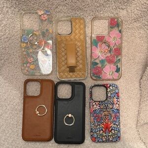 Set of 5 cases for iPhone 14 ProMax